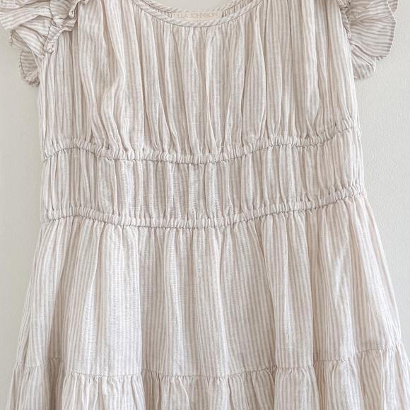 Ulla Johnson Rissa Dress in Sand 10 - Picture 9 of 16